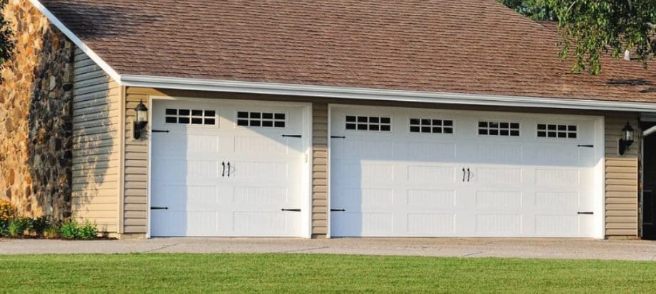 Custom Steel Carriage House Door